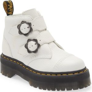 Dr. Martens Devon Flower Platform Bootie